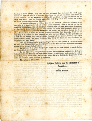 Gebrauchsanleitung f&uuml;r Mikroskop Kellner's Nachfolger Fr. Belthle in Wetzlar Nr. 879