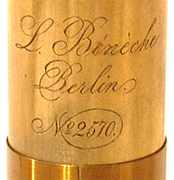 Louis B&eacute;n&egrave;che Berlin, # 2570: Signatur