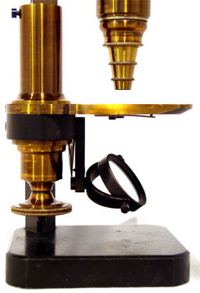 Engelbert u. Hensoldt in Braunfels: Kleines Mikroskop Nr.91 Signatur