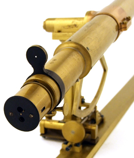 Utzschneider und Fraunhofer in M&uuml;nchen: Distanzmesser nach Reichenbach um 1820: Doppelokular