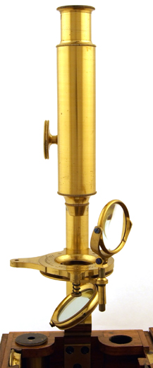 Mikroskop von Utzschneider und Fraunhofer in M&uuml;nchen um 1820