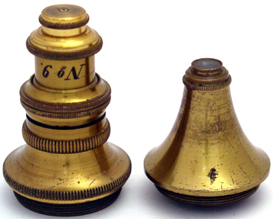 Mikroskop E. Hartnack Place Dauphine Paris: Objektive