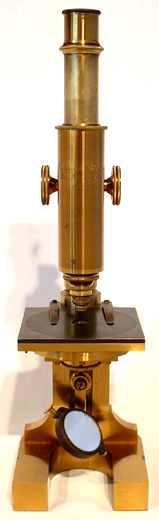 Gro&szlig;es Hufeisen-Mikroskop Hartnack & Prazmowski #12498