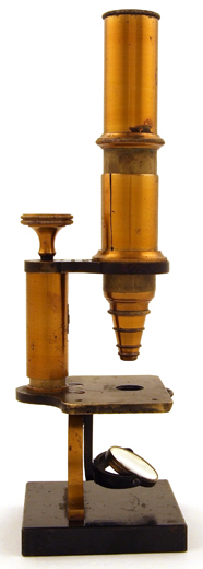 kleines Mikroskop von E. Leitz in Wetzlar No. 1189