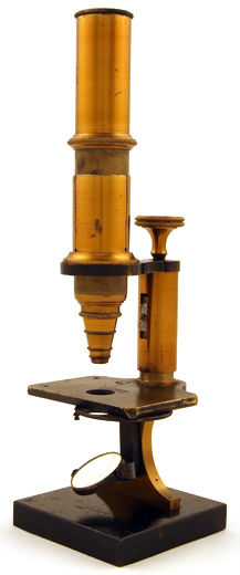 kleines Mikroskop von E. Leitz in Wetzlar No. 1189