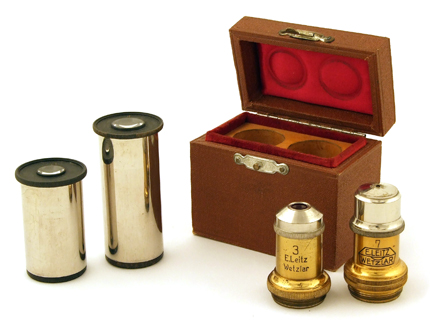 Mikroskop E. Leitz Wetzlar # 141521: Optiken