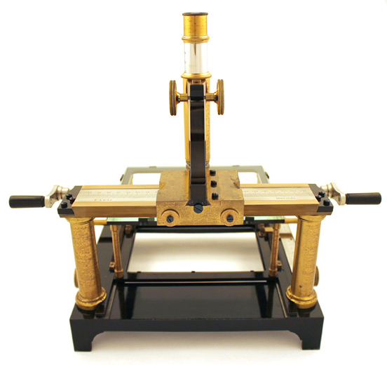 Ernst Leitz Wetzlar, Schlittenmikroskop f&uuml;r Gehirnschnitte nach E. Nebelthau 