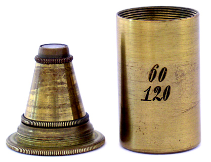 Mikroskop G. & S. Merz in M&uuml;nchen # 840: Objektiv 1/3"