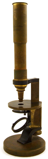 Mikroskop von G. Merz und S&ouml;hne in M&uuml;nchen