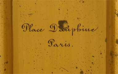 Mikroskop Georges Oberhaeuser Nr. 2785: Signatur