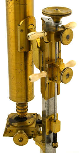 Mikroskop von Pistor in Berlin: Detail