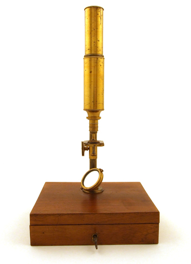 S. Pl&ouml;ssl in Wien: Taschenmikroskop um 1835