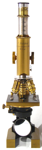 C. Reichert Wien: Gro&szlig;es Mikroskop No. 3233