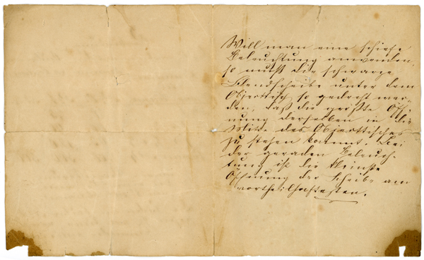 Mikroskop Schieck in Berlin Nr. 1377: Vergr&ouml;sserungstabelle