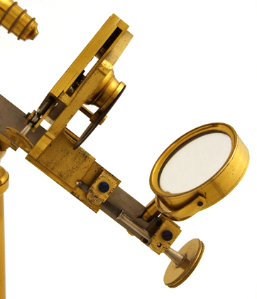 Mikroskop F.W. Schiek in Berlin, No. 63: Feintrieb