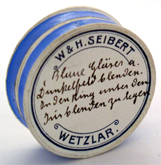 Seibert Wetzlar: Vergleichsmikroskop #15368 von 1913: Blaugl&auml;ser