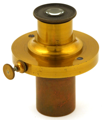 Mikroskop von Seibert & Krafft Stativ Nr.2, Seriennummer 3506: Me&szlig;okular