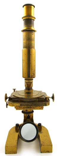 Gro&szlig;es Hufeisen Mikroskop von Fr. Wappenhans in Berlin Nr. 88