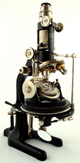 Winkel-Zeiss Stativ M VI nach W&uuml;lfing, Nr. 28345 mit Universaldrehtisch