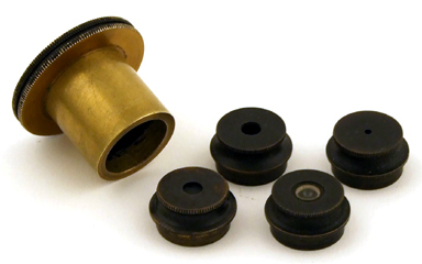 Mikroskop R. Winkel in G&ouml;ttingen, No. 62: Zylinderlochblende