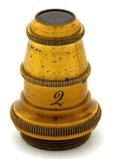 Mikroskop R. Winkel in G&ouml;ttingen, No. 62: Objektiv No. 2