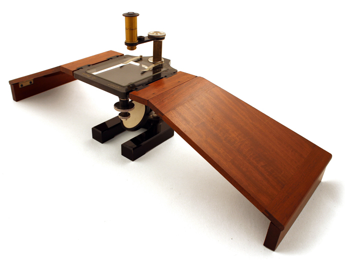 Carl Zeiss Jena: Pr&auml;pariermikroskop nach Paul Mayer