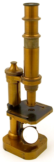 Zeiss Mikroskop aus dem Labor von J. Knechtel, dem Freund von Robert Koch in Wollstein