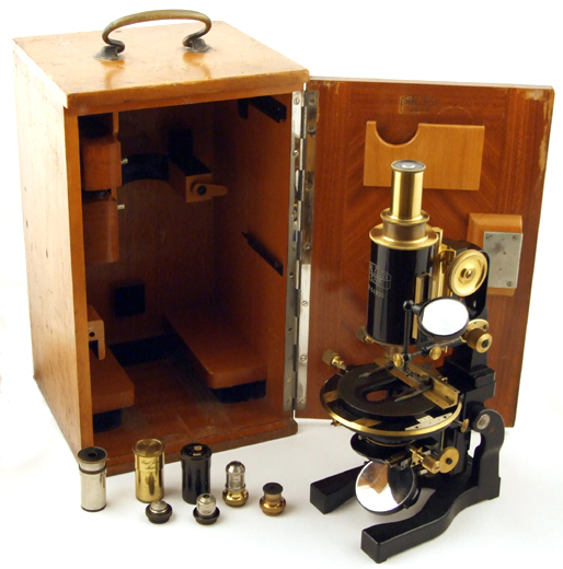 Carl Zeiss Jena Mikroskop Stativ IS von 1914