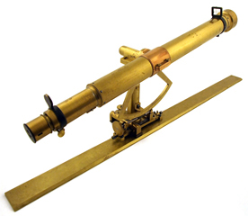 Utzschneider & Fraunhofer in M&uuml;nchen: Distanzmesser nach Reichenbach,um 1820 